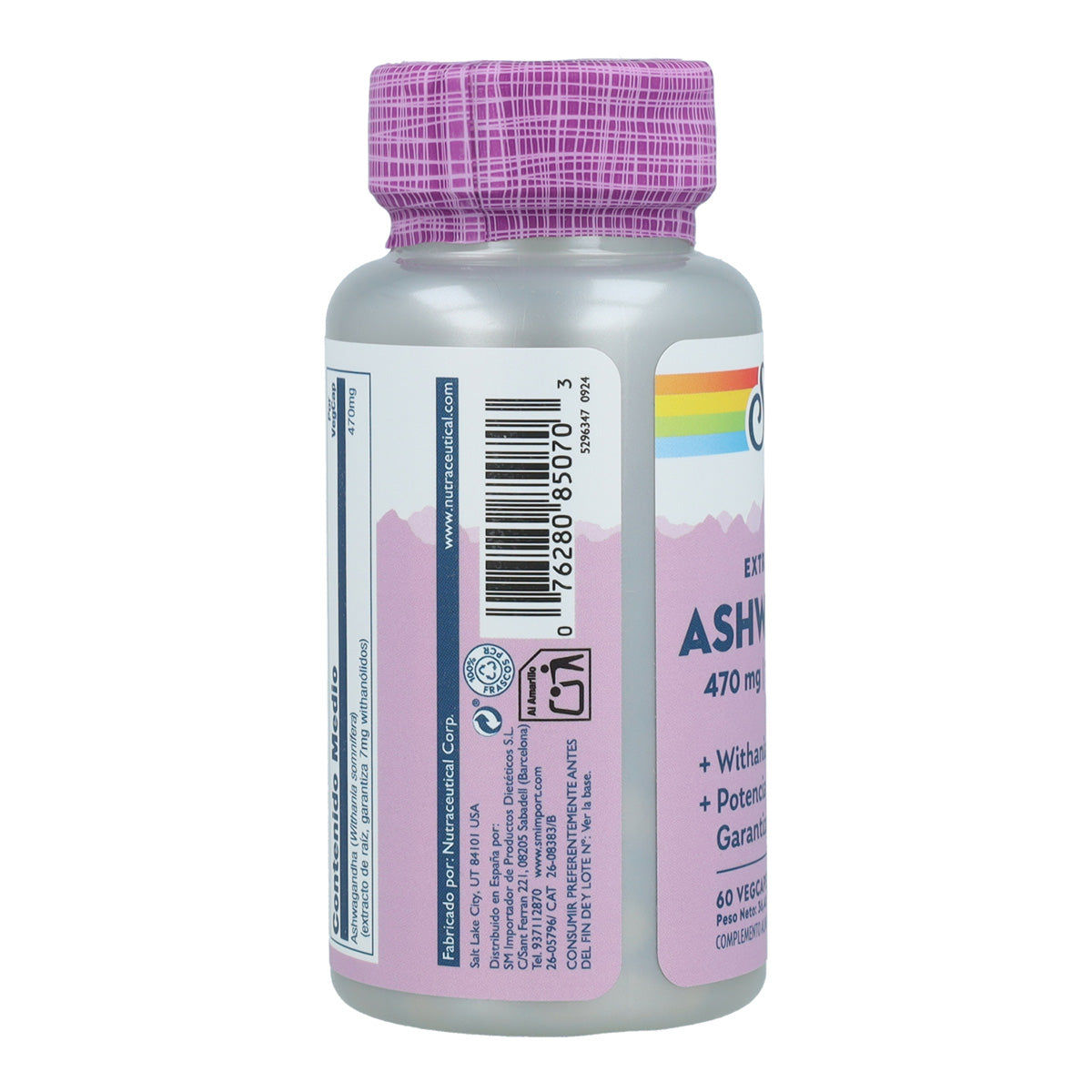 Solaray Ashwagandha 60 capsules