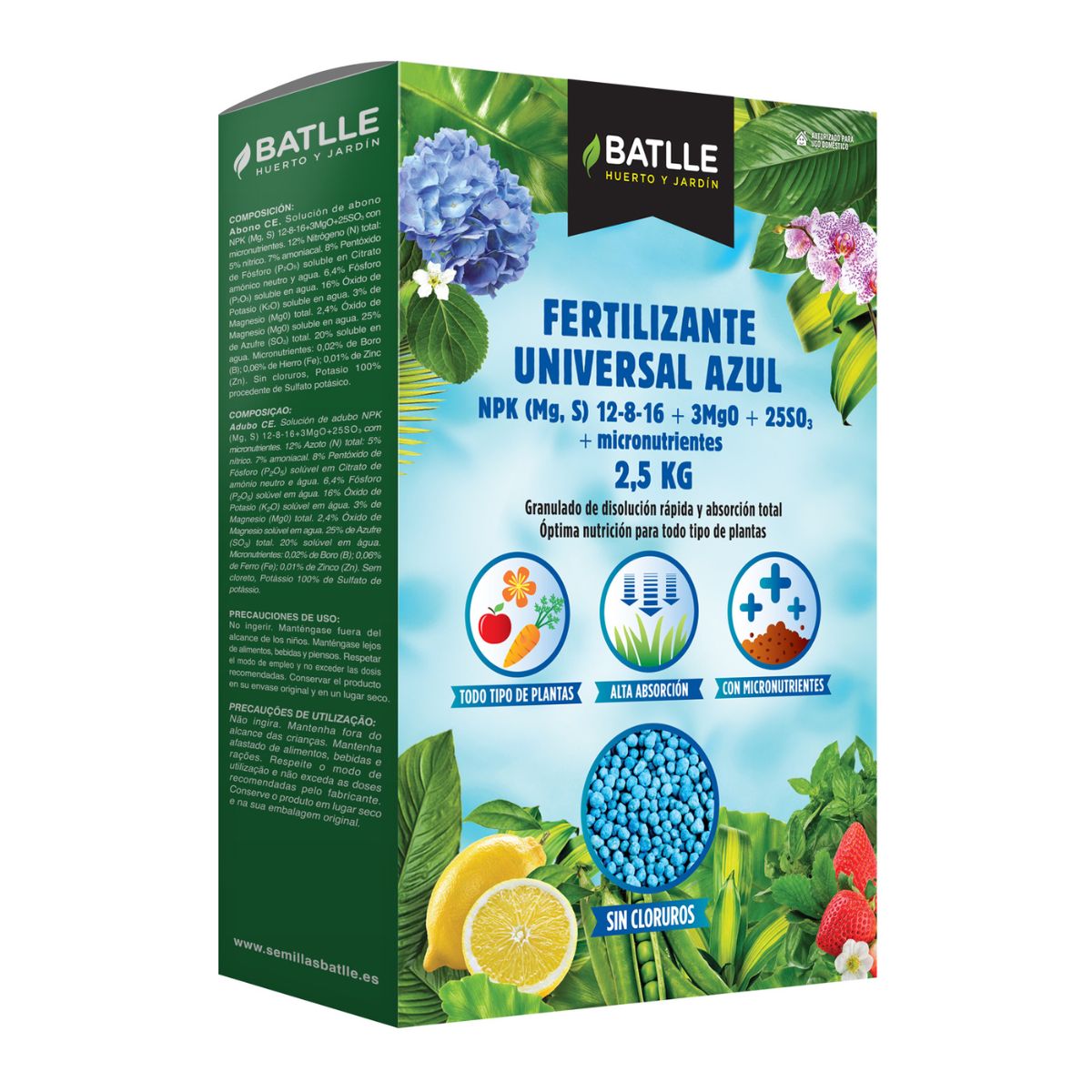Universal-Dünger Azul Batlle 2,5 kg