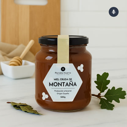 Rå bergshonung Planeta Huerto 500 g