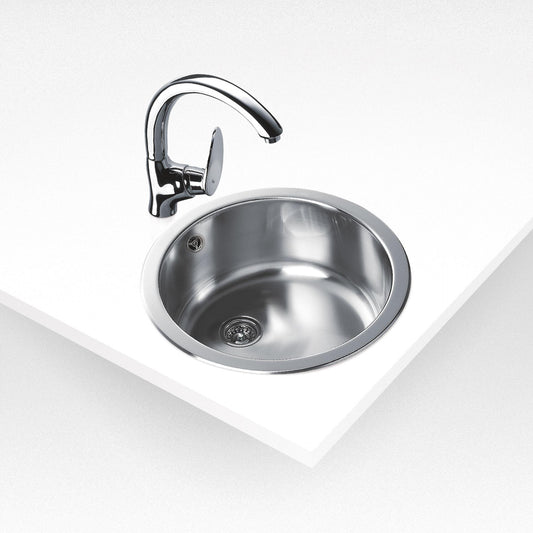 Lavello circolare da incasso 45 cm. Teka