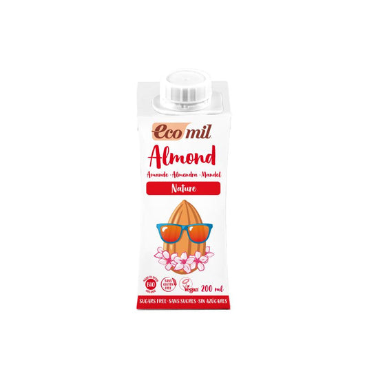 Napój migdałowy naturalny bez cukru Bio Ecomil 200 ml