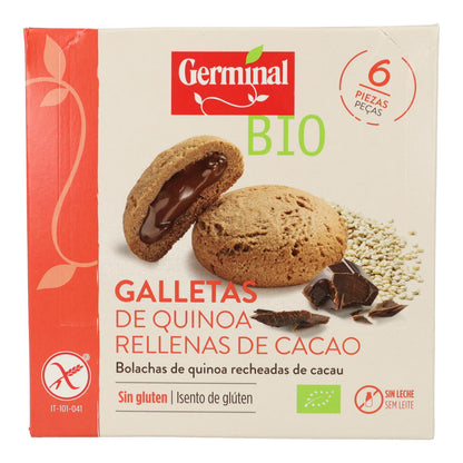 Quinoa-Kekse mit Kakaocremefüllung Germinal 200 g