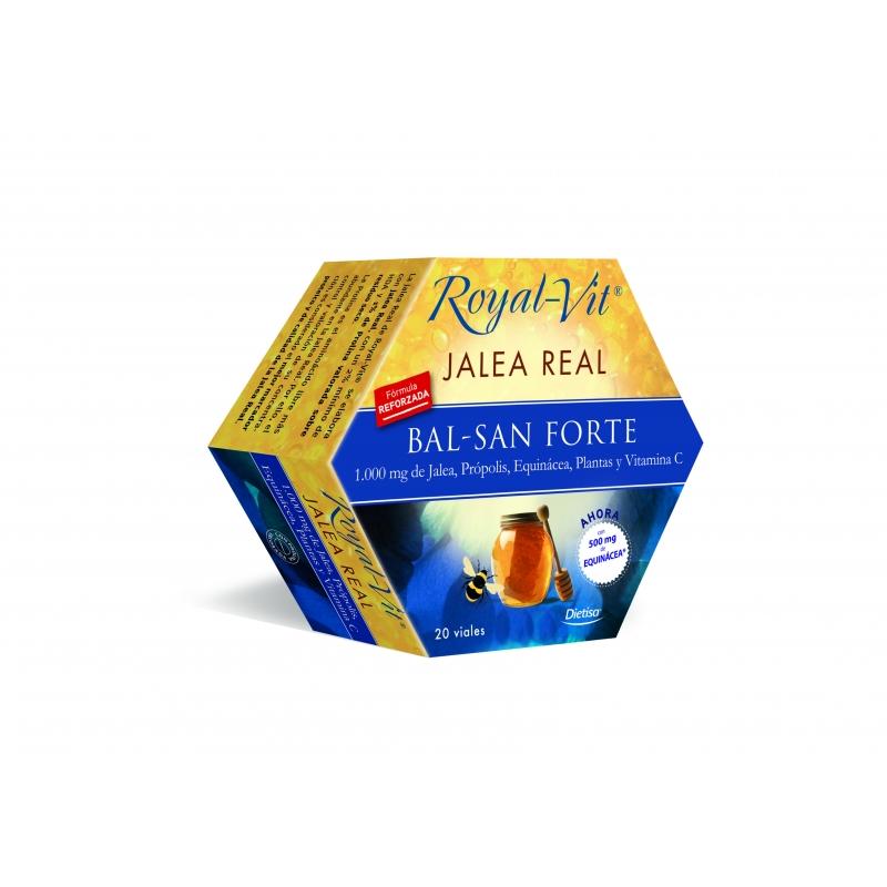Gelée royale Bal-San Propolis, Échinacée et Vitamine C Royal Vit 20 flacons