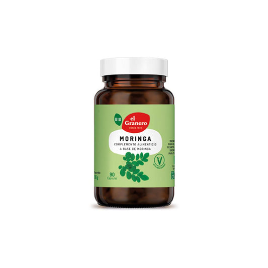 Moringa BIO El Granero, 90 vegetabiliska kapslar 400 mg