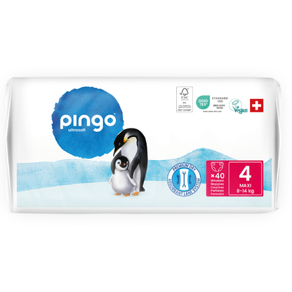 Pingo T4 Nappies (8-14 kg) 40 Units
