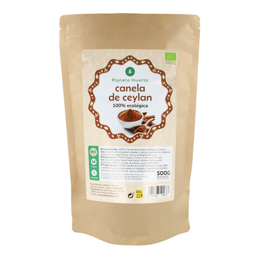 Ceylon-Zimtpulver ECO Planeta Huerto 500 g