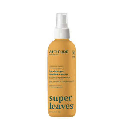 Super leaves Démêlant capillaire Nourrit et revitalise Feuilles d'oranger Attitude 240 ml