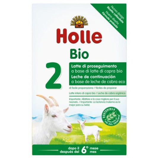 Lait de suite 2 de chèvre 6+ mois  Biologique Holle 400 g