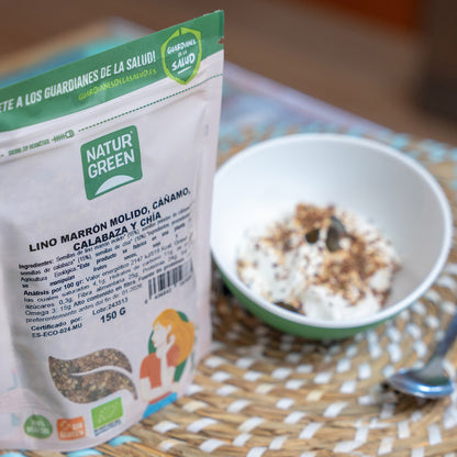 Semi di lino, canapa, zucca e chia Bio NaturGreen 150 g