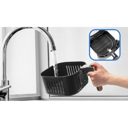 Frytkownica powietrzna 1900 W o pojemności 7 l Aigostar Box w kolorze ochry (odnowiona)