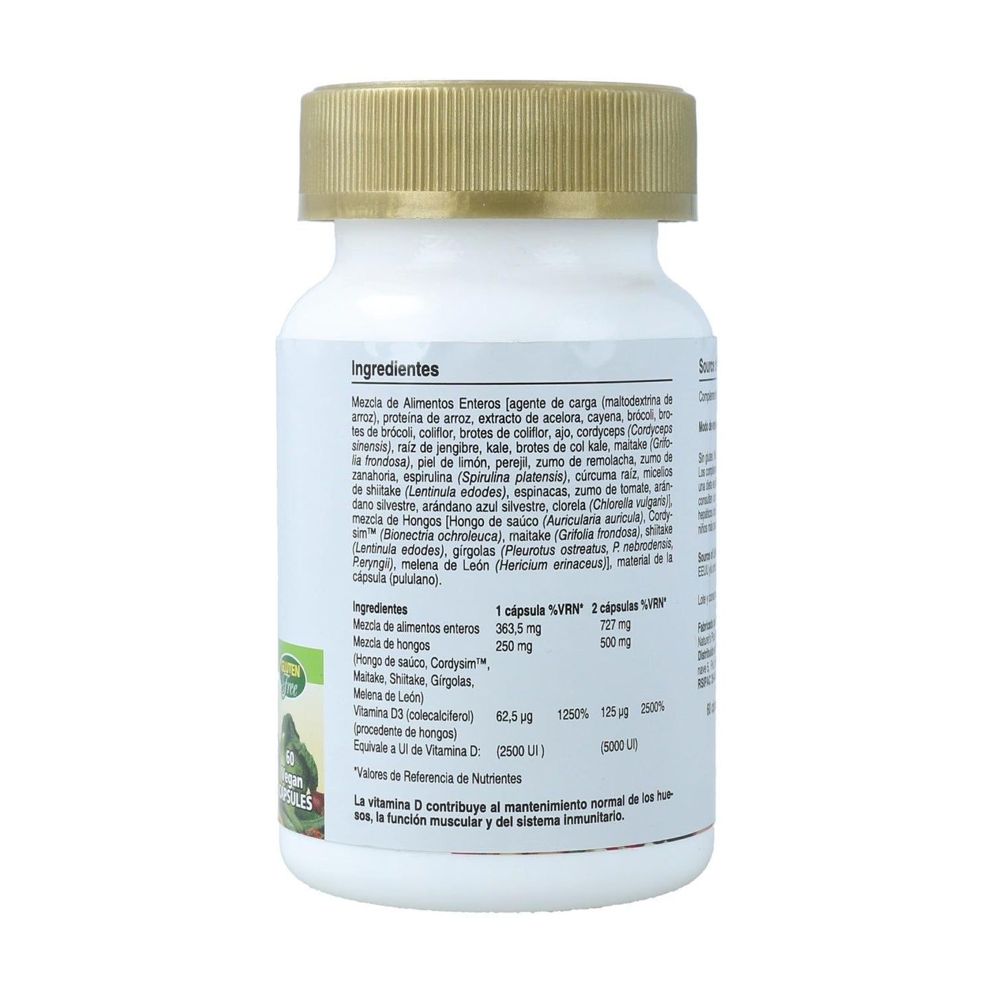 Vitamine D3 Garden Nature's Plus, 60 comprimés