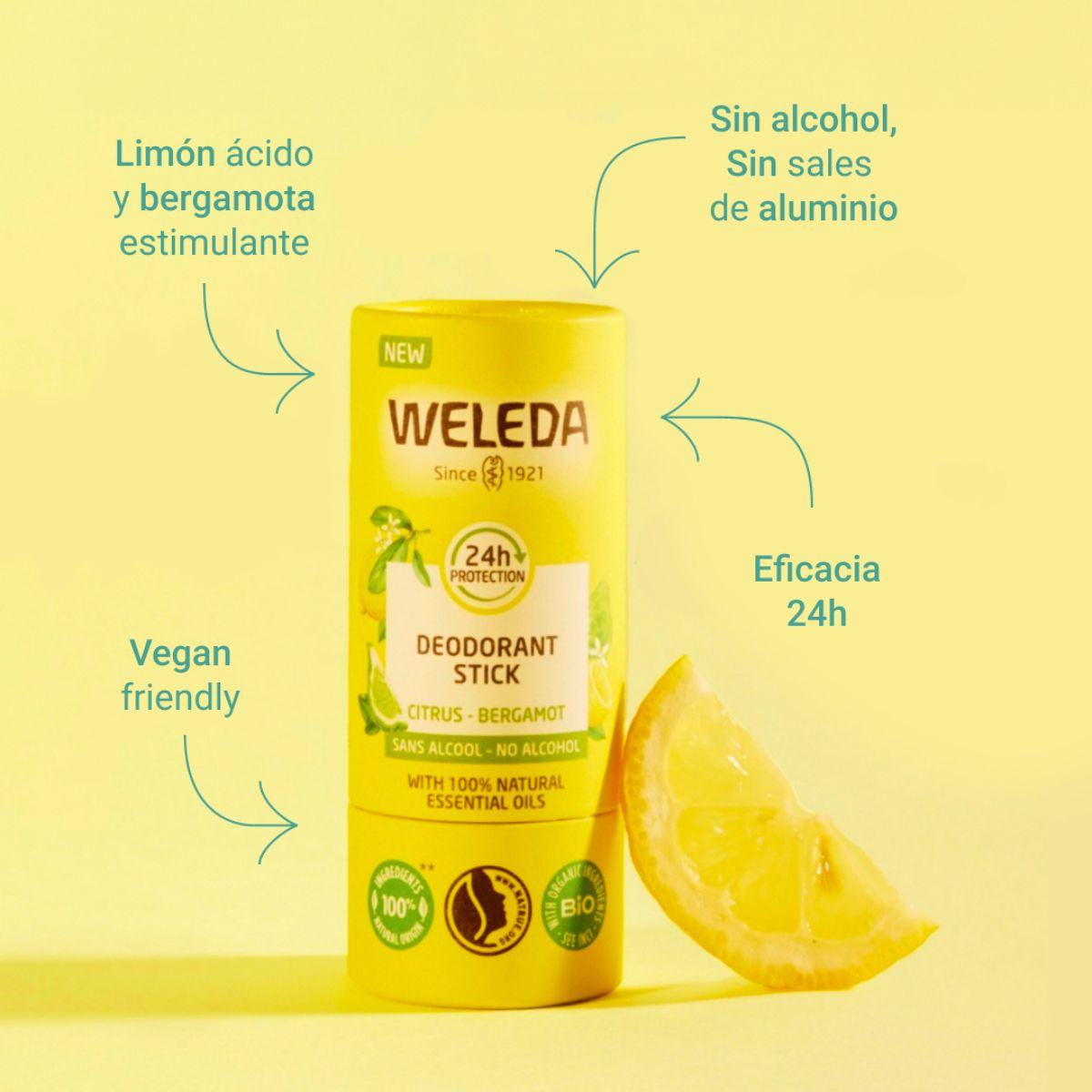 WELEDA Deodorant Stick Citrus 50 g