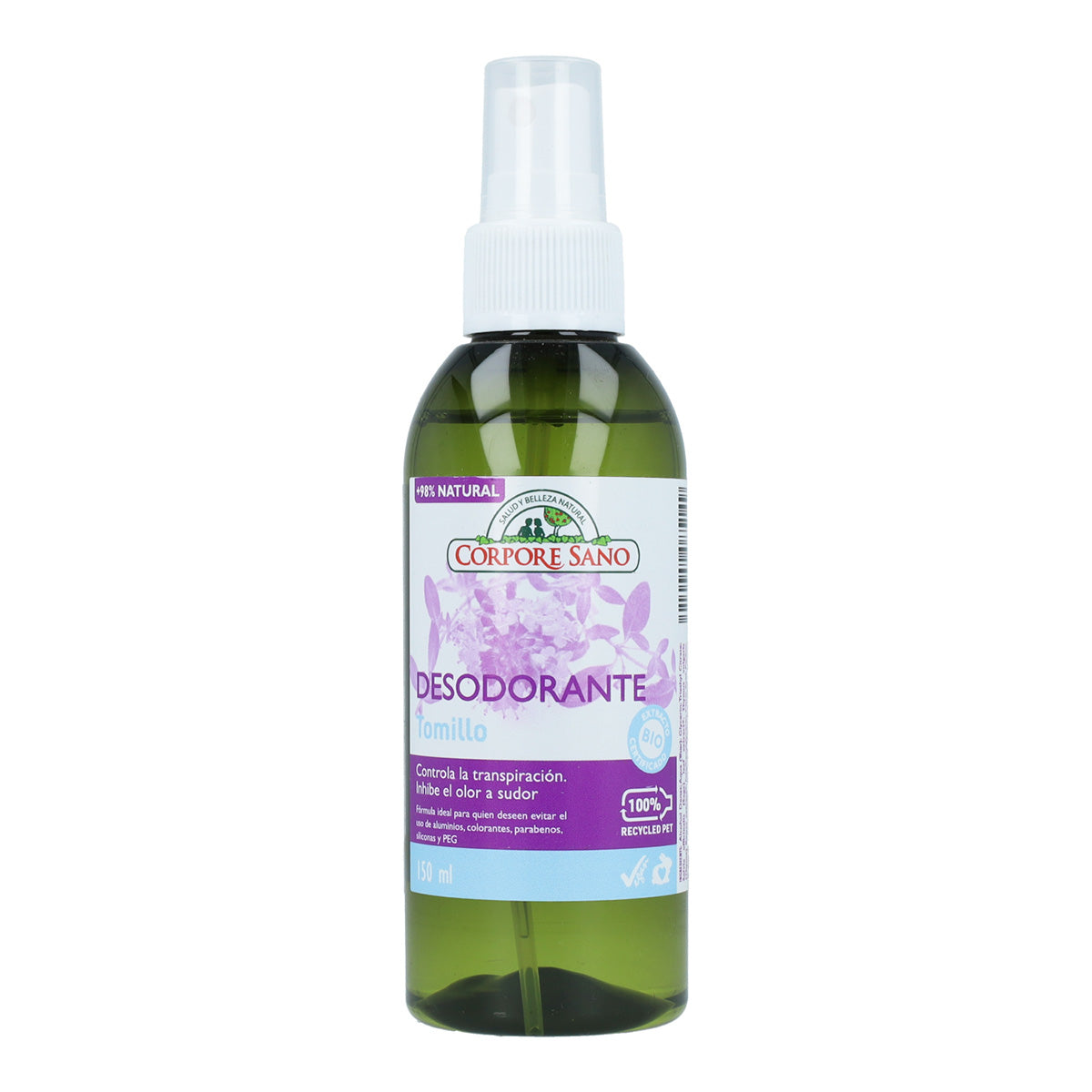 Déodorant au thym Corpore Sano 150 ml