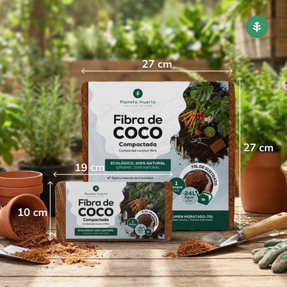 3xGarden Planet Coco Fibre Substrate Pack 9 liter