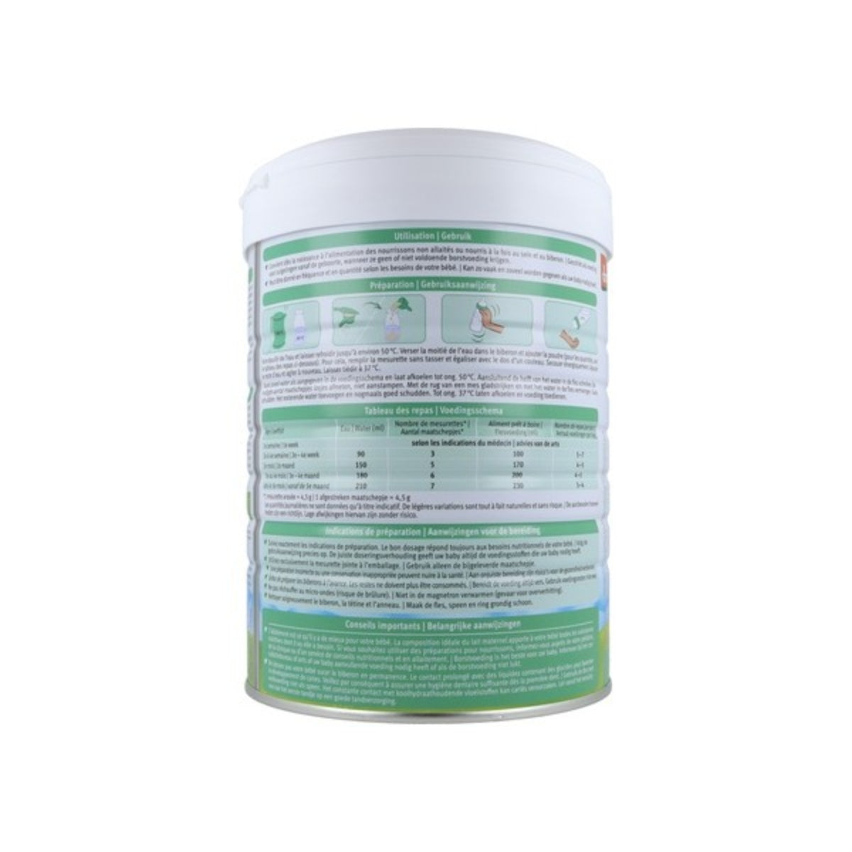 Ziegenmilch für Säuglinge 1 (DOSE), Holle, 800 g