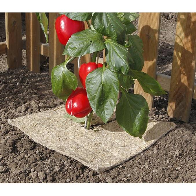 Natürliches Unkrautvlies Flaxhemp Nortene 0,5 x 3 m