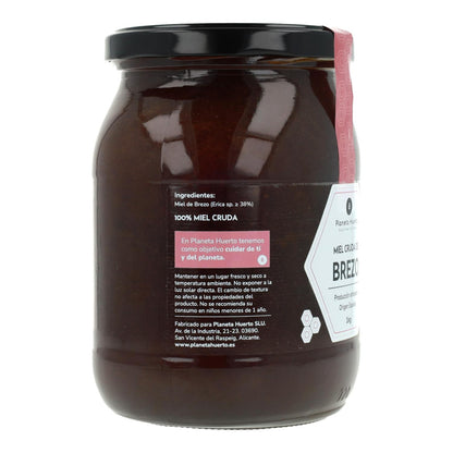 Pack 6x Miel Cruda de Brezo Planeta Huerto 1 Kg