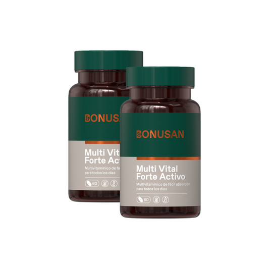 Zestaw 2x Multivital Forte Activo, Bonusan, 60 tabletek