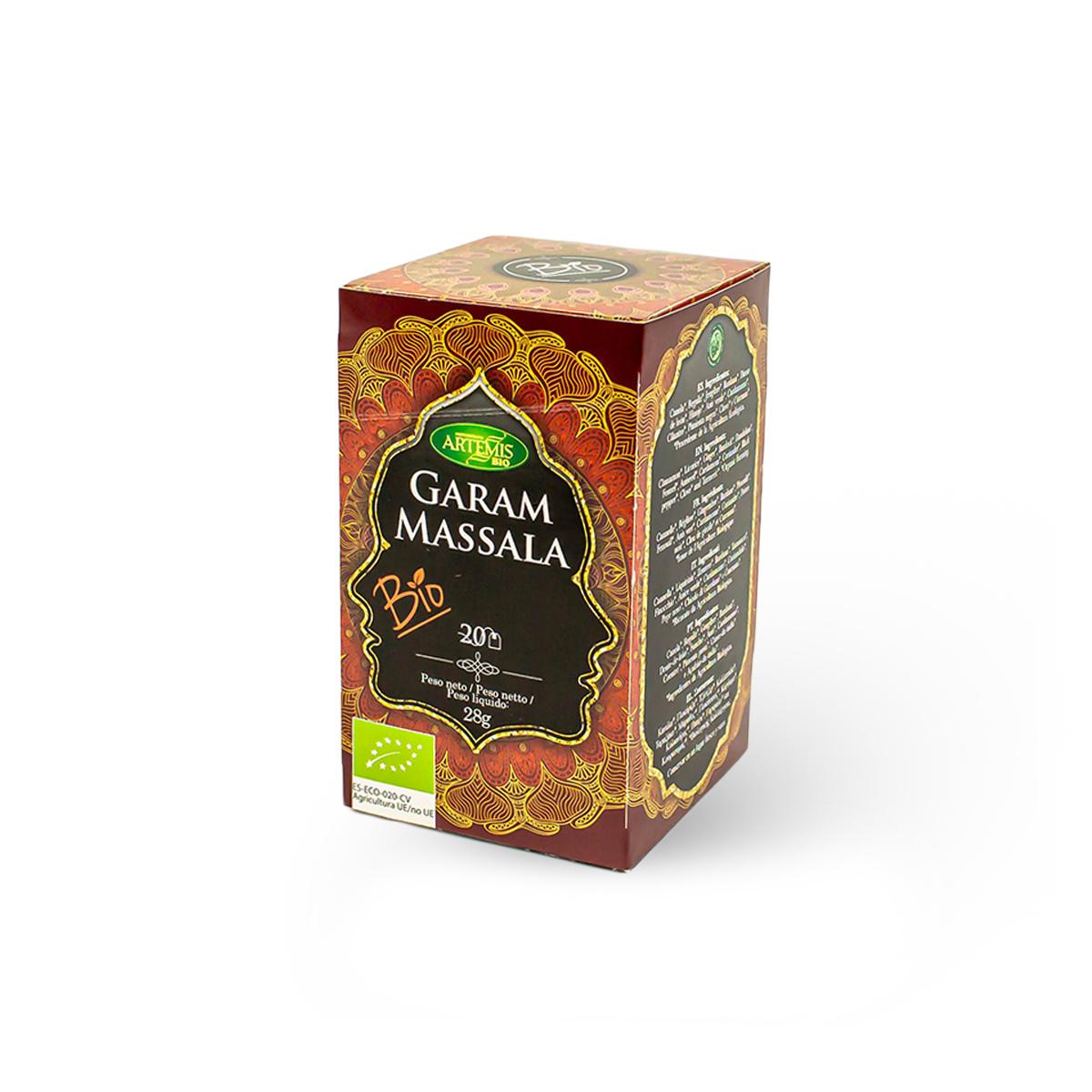 Garam Massala Artemis 20 filtres.