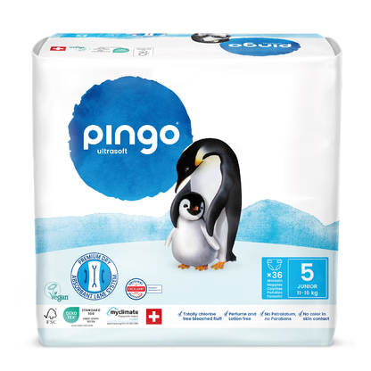 Pingo T5 Nappies (12-25 kg) 36 units