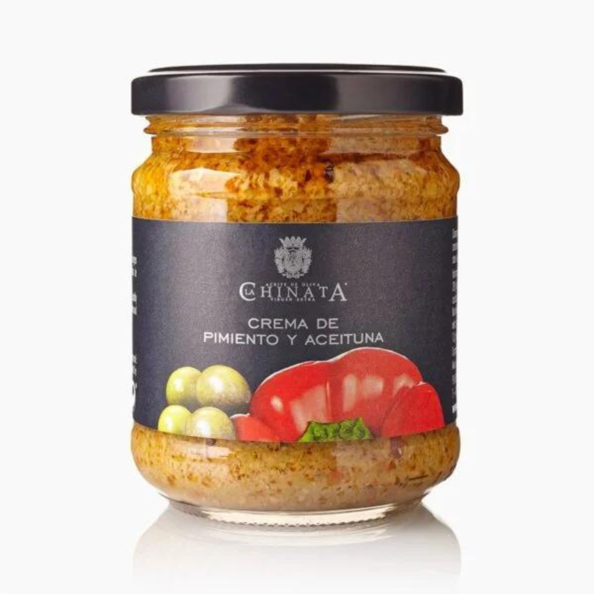 Crème de poivrons et d'olives vertes 180g La Chinata