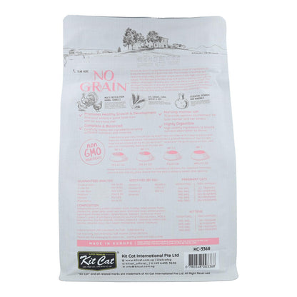 Zestaw Cat No Grain Cat Food - Kitten Recipe 1 kg Naturalna karma dla kociąt