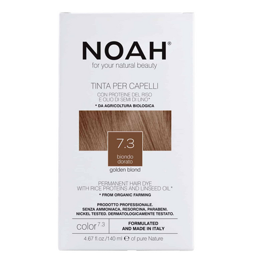 Tinta per capelli biondo dorato Noah 140 ml (7.3)