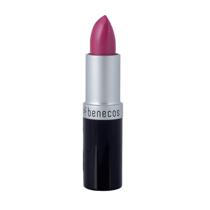 Rouge à lèvres naturel rose intense bio Benecos, 4,5 g
