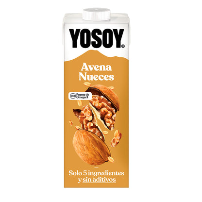 Havermout- en noten drank YOSOY 1 l
