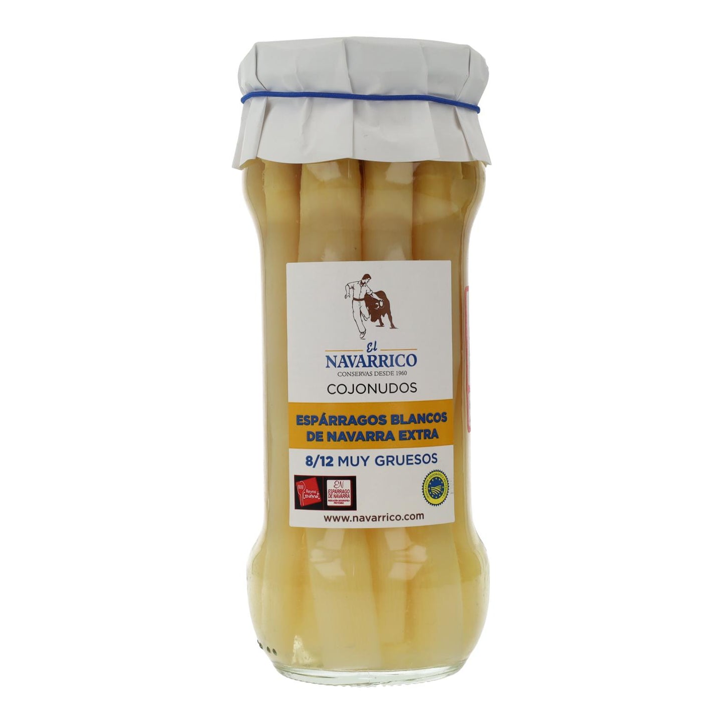 Asperges de Navarre AOP en pot El Navarrico 370 ml 8/12