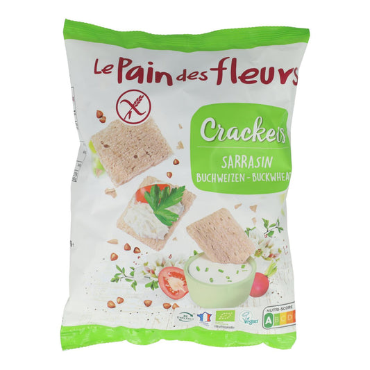 Mini cracker di grano saraceno biologico senza glutine Le pain de fleurs 75 g