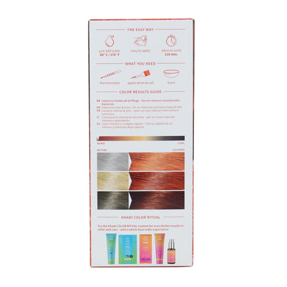 Natürliche Henna-Haarfarbe Khadi 100 g