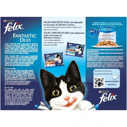 FELIX Duo Festín de Sabores in Gelatine 12 x 85 g