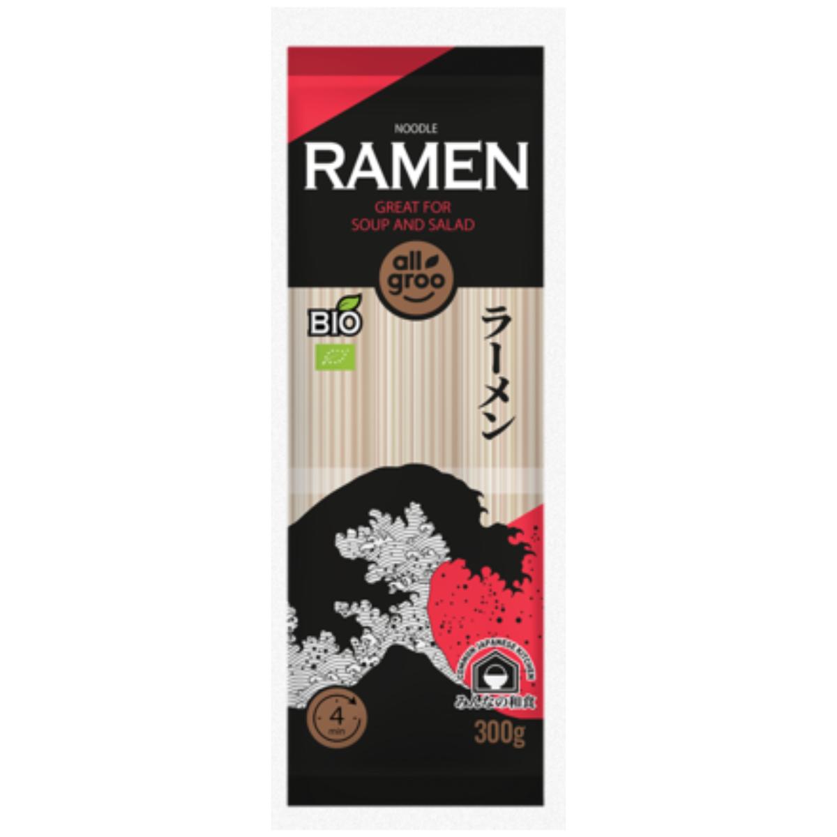 Nouilles de blé bio, Allgroo Ramen 300 g