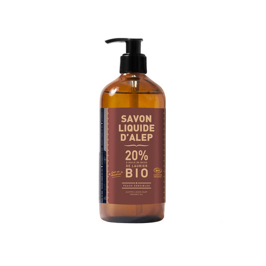 Savon liquide naturel d'Alep La Corvette 500 ml