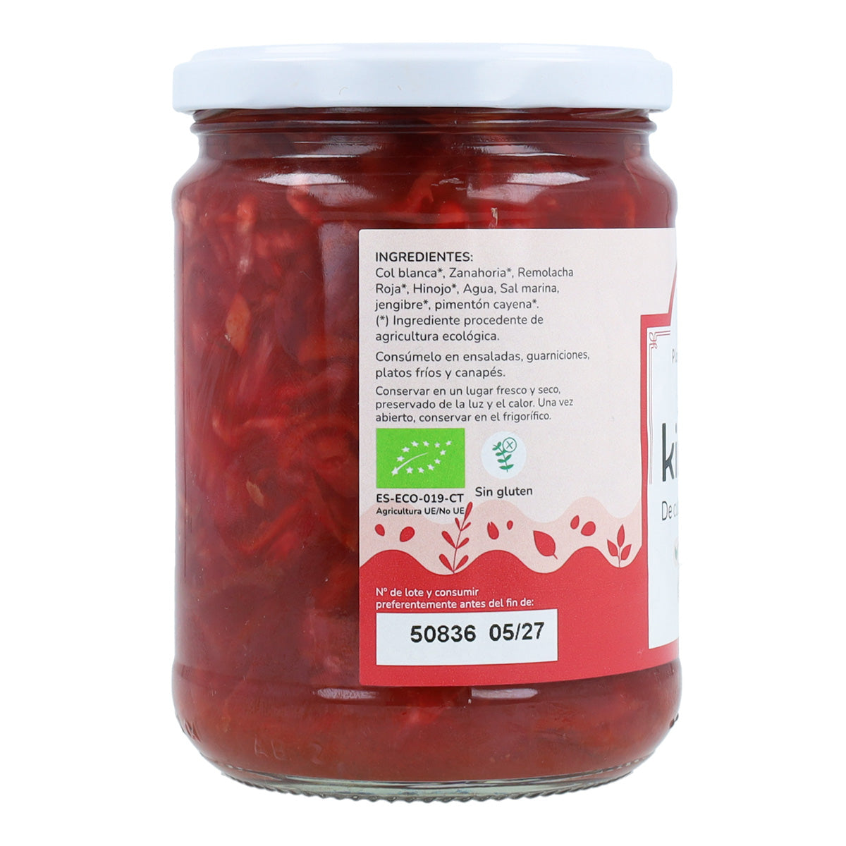 3-pack ekologisk kimchi Planeta Huerto 420 g