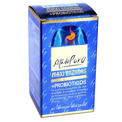 Estado Puro Maxi Enzymes avec probiotiques Tongil 40 gélules