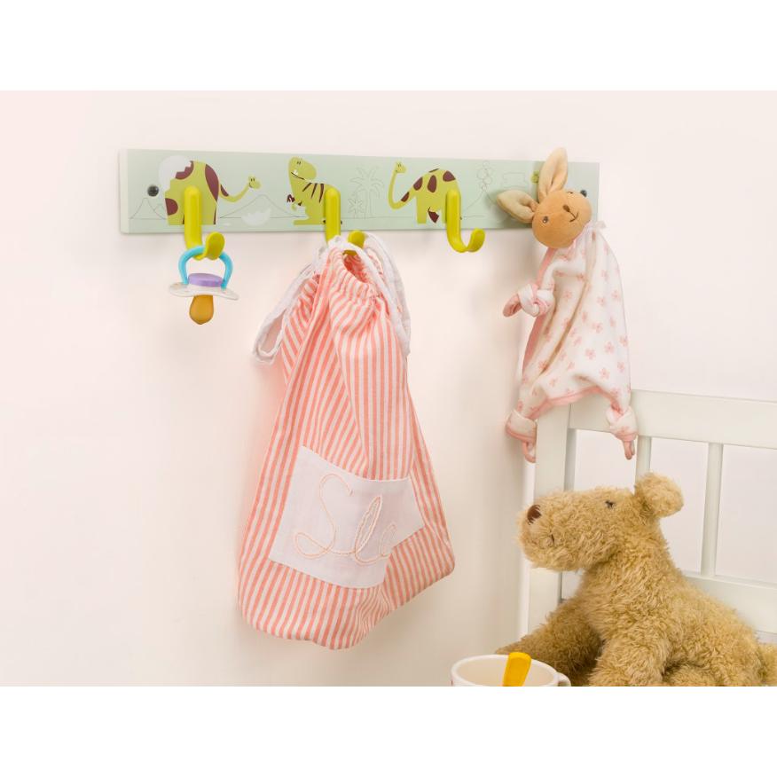 Meervoudige kinderhanger Blauwe olifant