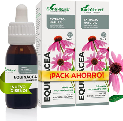 Pack 2X Extrait d'échinacée Soria Natural, 50 ml