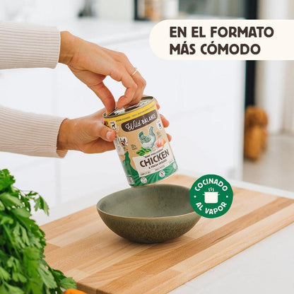 Pack poulet barf pour chiens 6 x 400 g Wild Balance