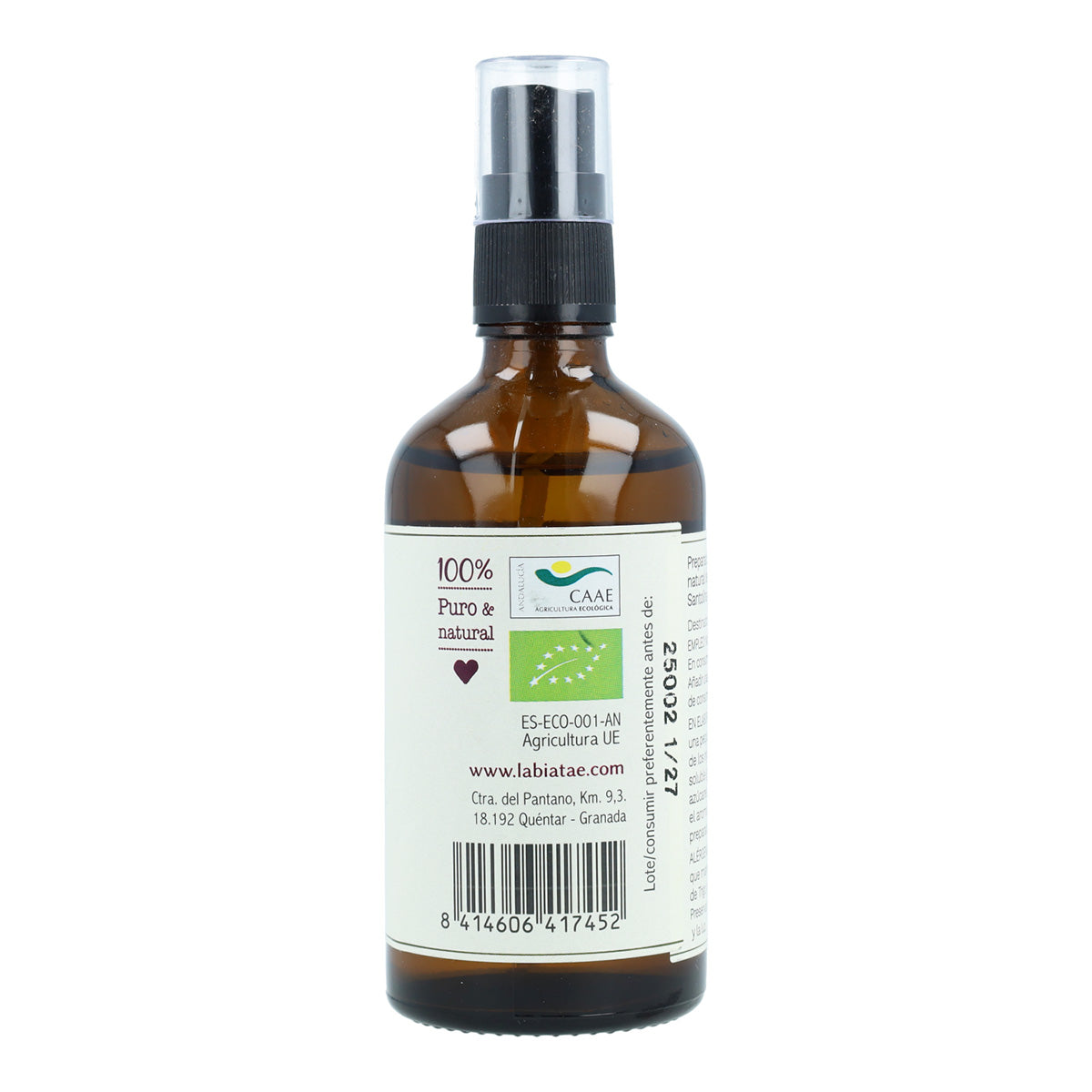 Hydrolat de camomille bio Labiatae 100 ml