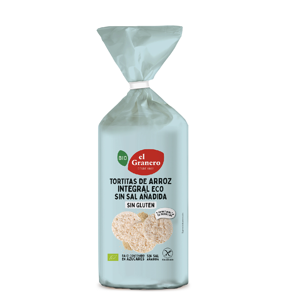 Crêpes de riz sans sel El Granero, 115 g
