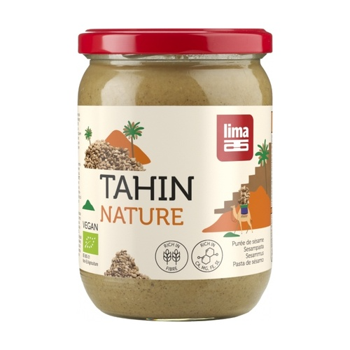 Tahini sans sel, bio, citron vert, 500 g