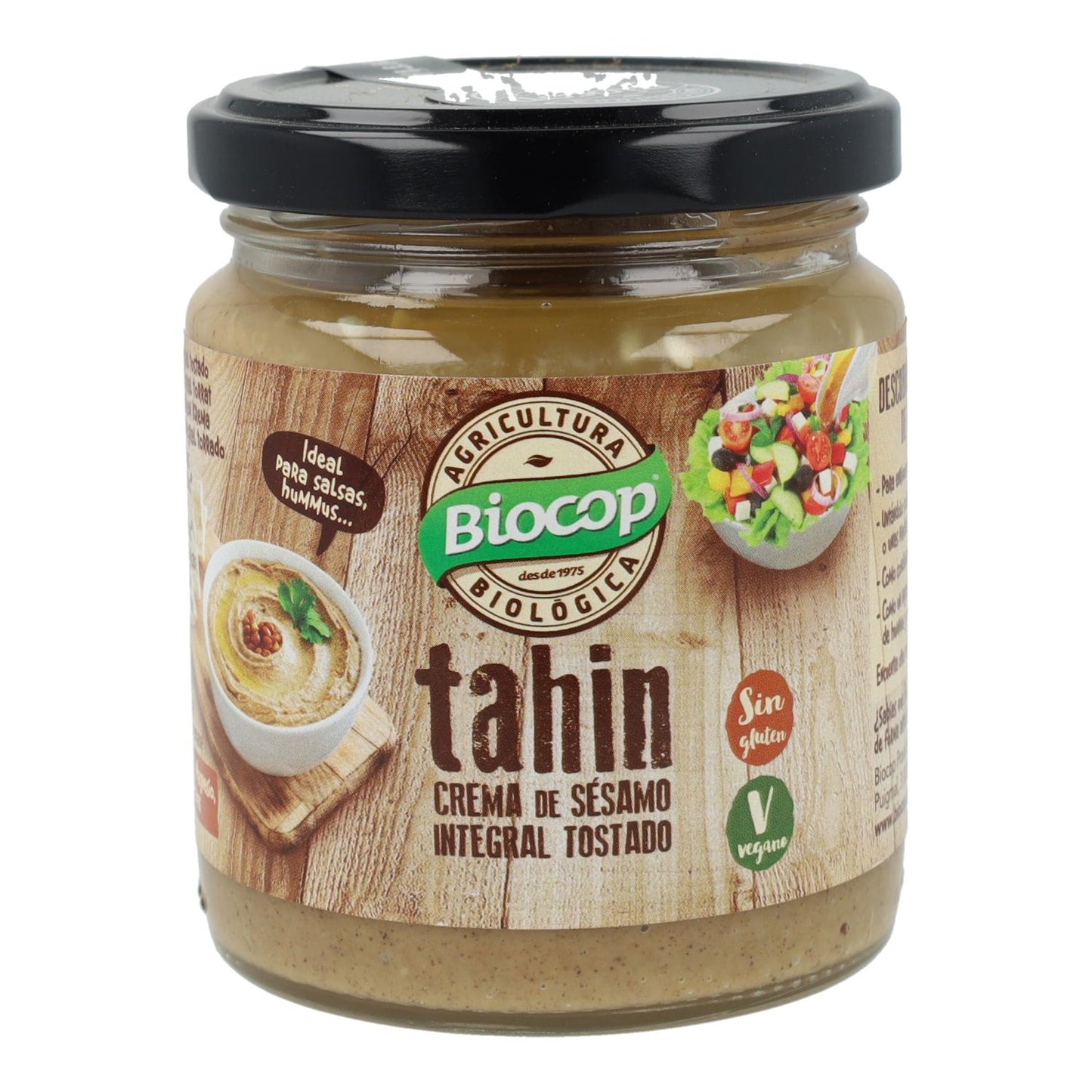Biocop Unsalted Toasted Wholemeal Tahini 500 g
