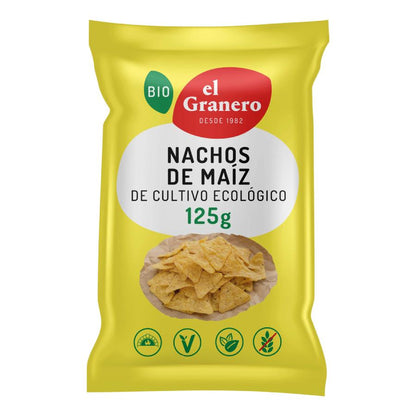 Nachos BIO El Granero, 125 g