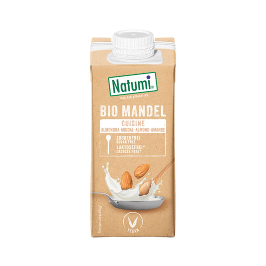 Crema para Cocinar a base de Almendra Natumi, 200 ml