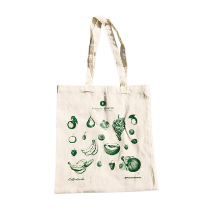 Sac en tissu motif fruits