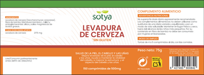 Lievito senza glutine Sotya 150 compresse