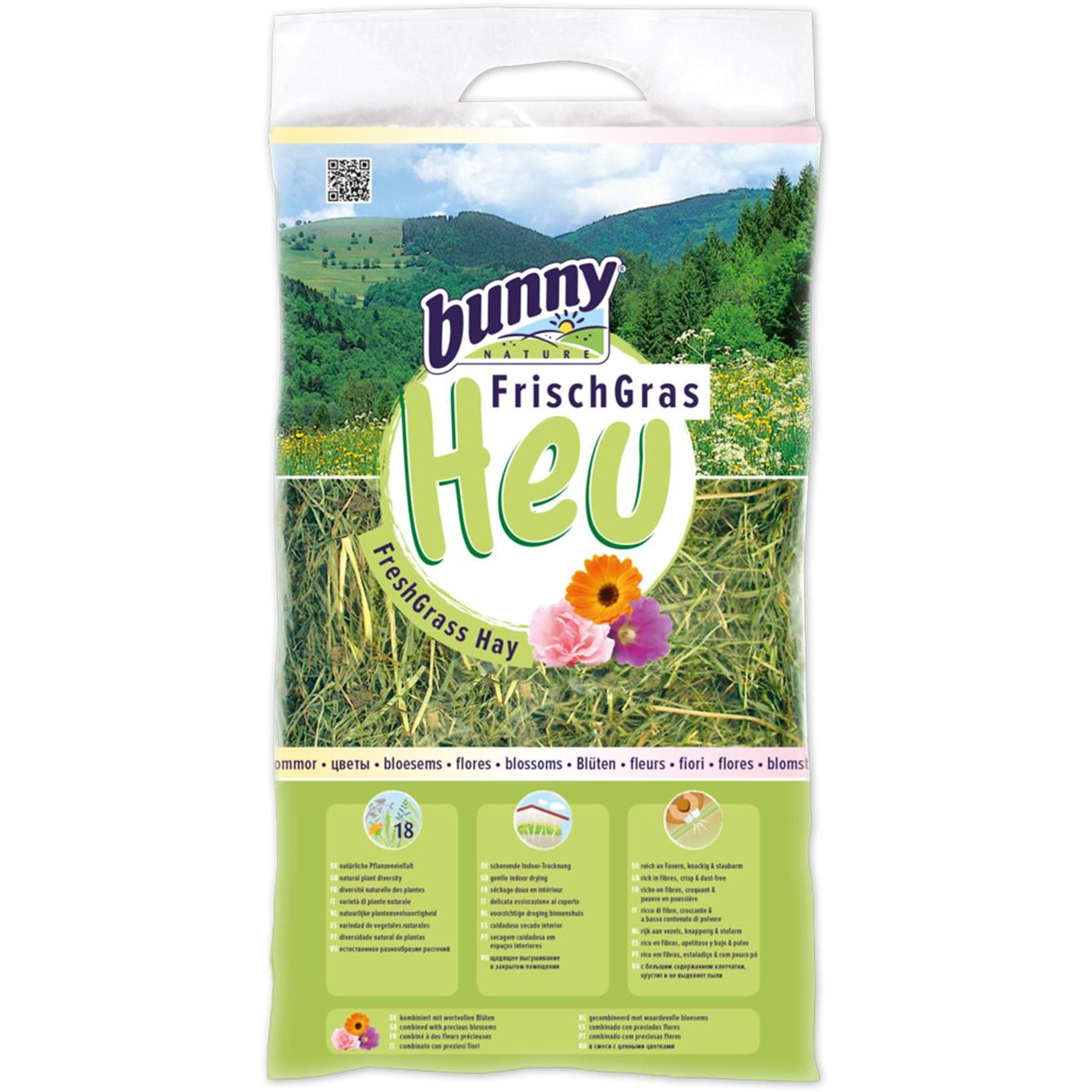 Bunny Fieno fresco con fiori 500 g