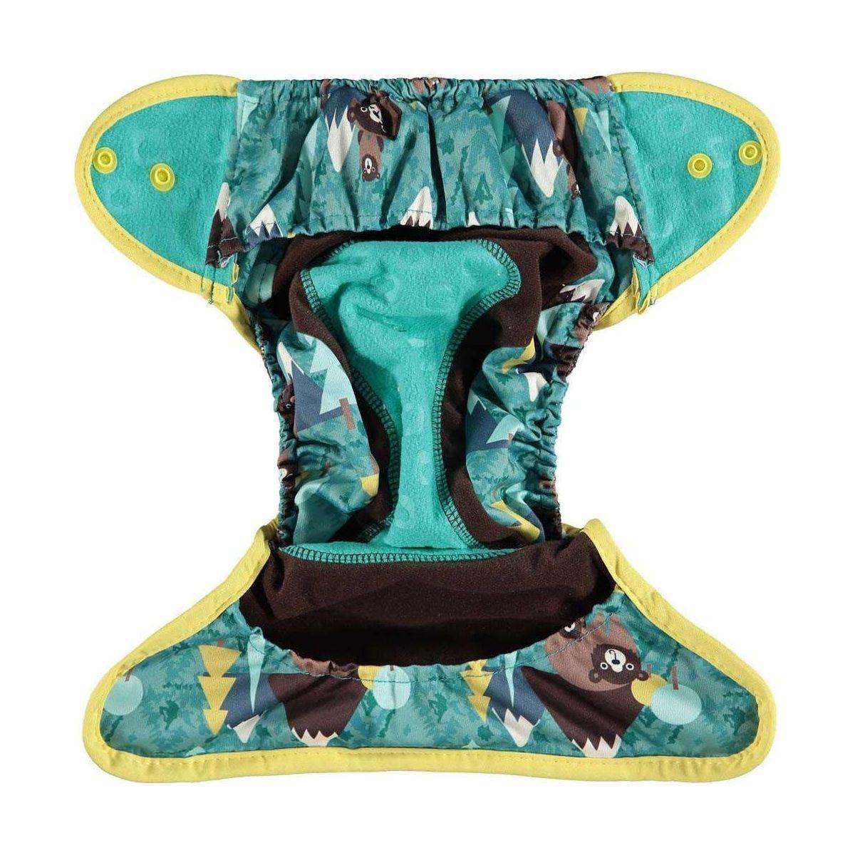 Pieluszka materiałowa Pop-in Bear z zatrzaskami